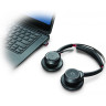 Cтерео Bluetooth-гарнитура PLANTRONICS VOYAGER FOCUS UC для офиса Unified Communications