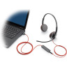 Гарнитура для компьютера USB-A PLANTRONICS BLACKWIRE C3220-A