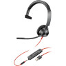Проводная гарнитура PLANTRONICS POLY BLACKWIRE 3310 USB-A