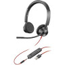 Проводная гарнитура PLANTRONICS POLY BLACKWIRE 3310 USB-A