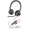 Проводная гарнитура PLANTRONICS POLY BLACKWIRE 3310 USB-A