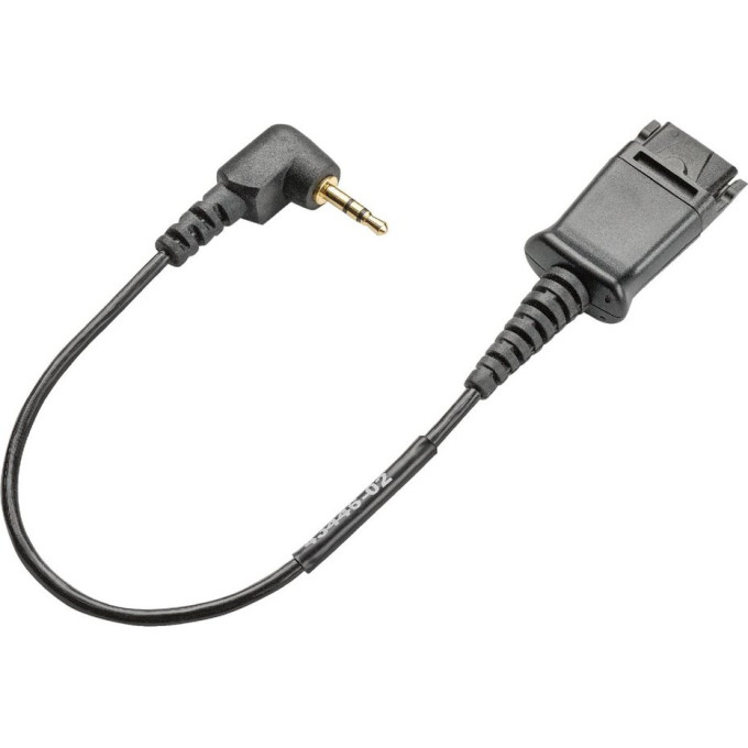 Шнур для подключения телефонных гарнитур PLANTRONICS с разъемом QD к проводным и беспроводным телефонам