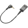 Шнур для подключения телефонных гарнитур PLANTRONICS с разъемом QD к проводным и беспроводным телефонам