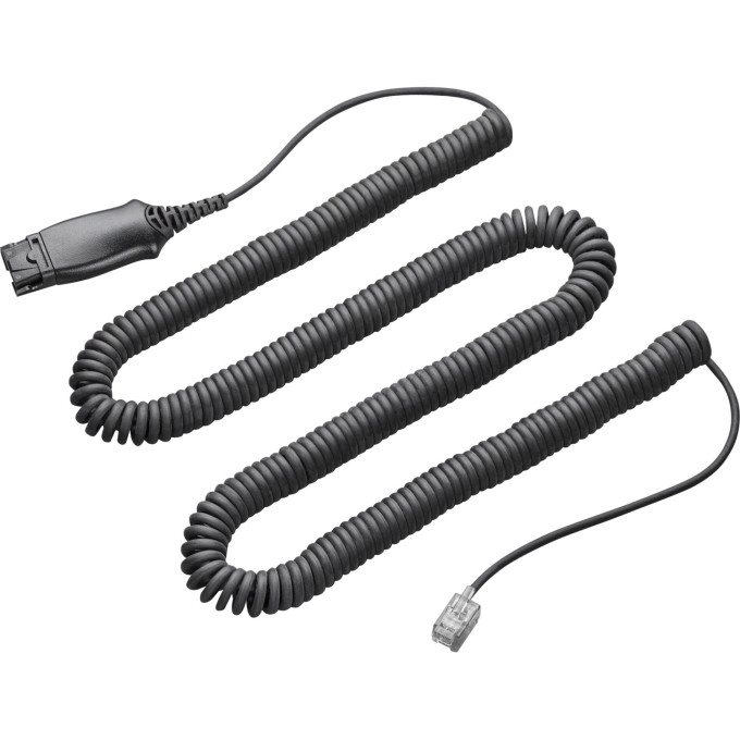 Витой шнур-адаптер PLANTRONICS HIS для подключения гарнитур профессиональной Н-серии к аппаратам Avaya